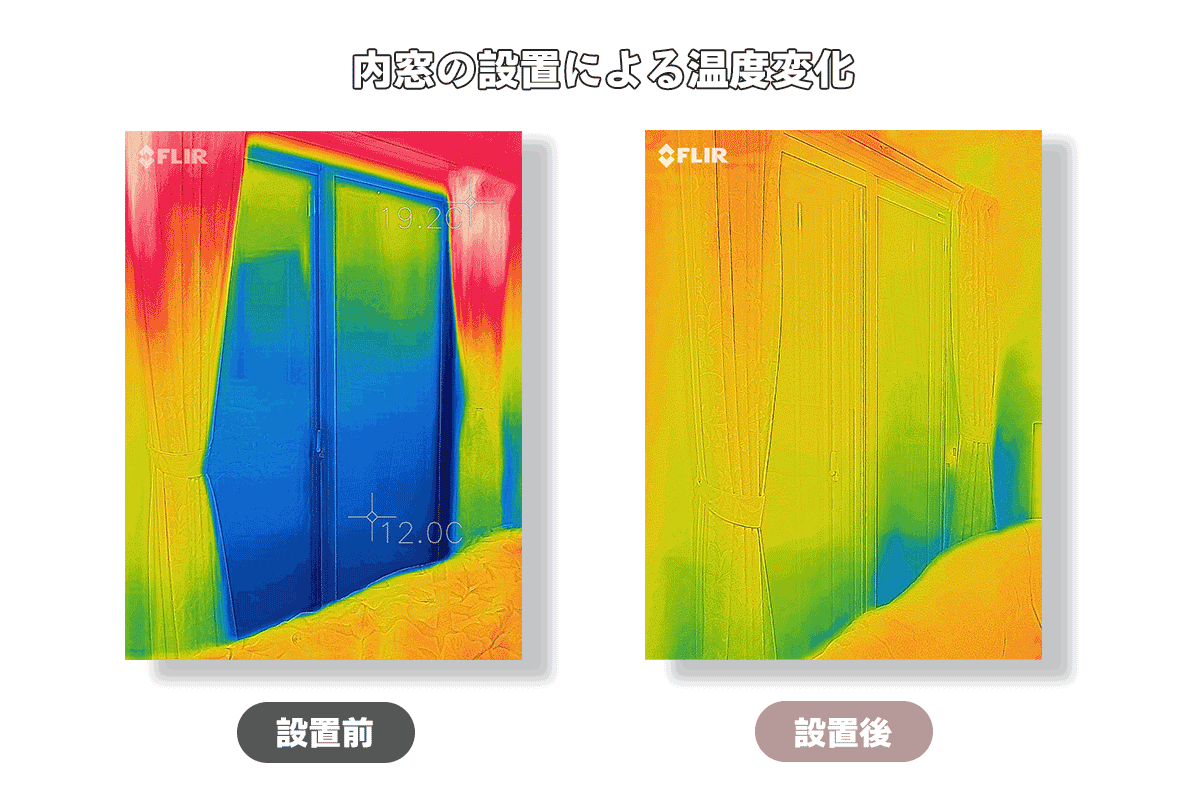 内窓設置後の変化